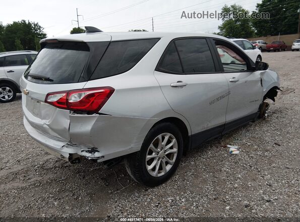 3GNAXHEV1LS633081 2020 CHEVROLET EQUINOX Silver Trasero derecho