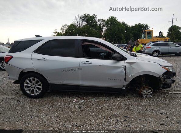 3GNAXHEV1LS633081 2020 CHEVROLET EQUINOX Silver Vista interior trasera