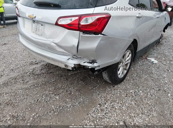 3GNAXHEV1LS633081 2020 CHEVROLET EQUINOX Silver Vista frontal