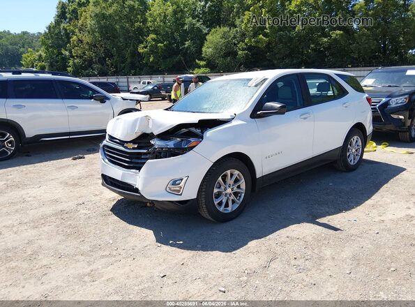 3GNAXHEV1LS736954 2020 CHEVROLET EQUINOX White Передня ліва чверть