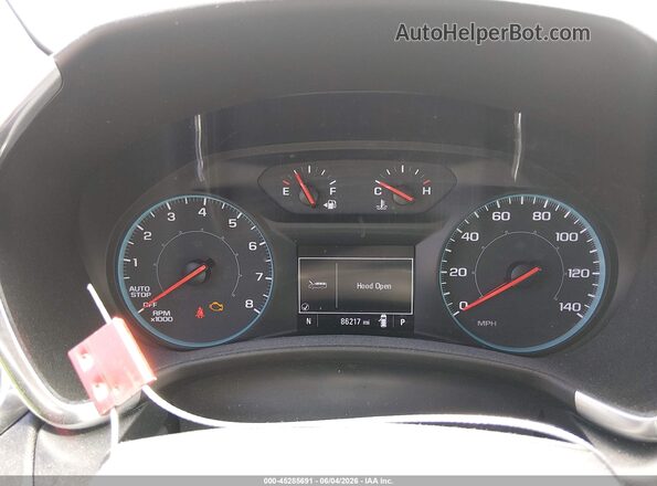 3GNAXHEV1LS736954 2020 CHEVROLET EQUINOX White Вид задніх сидінь