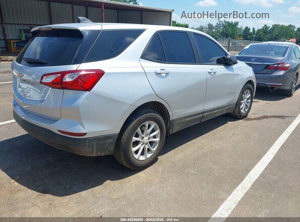 3GNAXHEV1MS158064 2021 CHEVROLET EQUINOX Silver Задня права чверть
