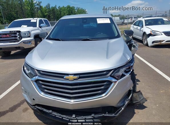 3GNAXHEV1MS158064 2021 CHEVROLET EQUINOX Silver Вид щитка приладів