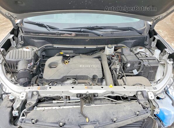 3GNAXHEV1MS167377 2021 CHEVROLET EQUINOX Silver Vista del compartimento del motor