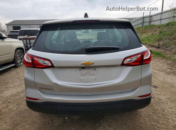 3GNAXHEV1MS167377 2021 CHEVROLET EQUINOX Silver Vista trasera