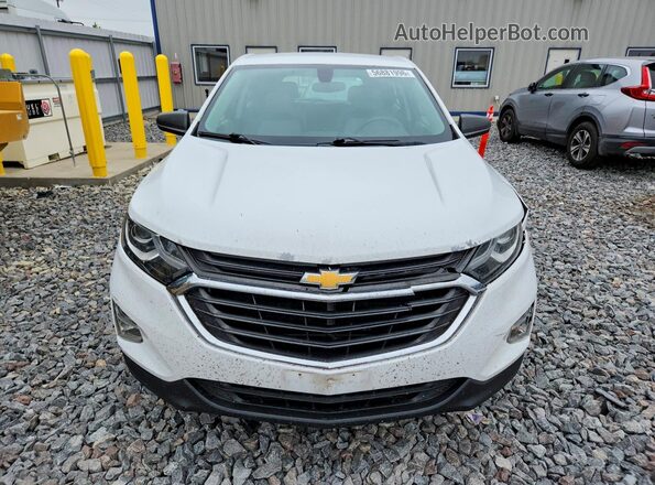 3GNAXHEV2JS648685 2018 CHEVROLET EQUINOX Белый Вид спереди