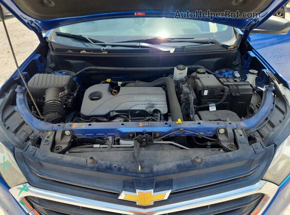 3GNAXHEV2KS536390 2019 CHEVROLET EQUINOX Blue Շարժիչի բաժամունքի տեսք