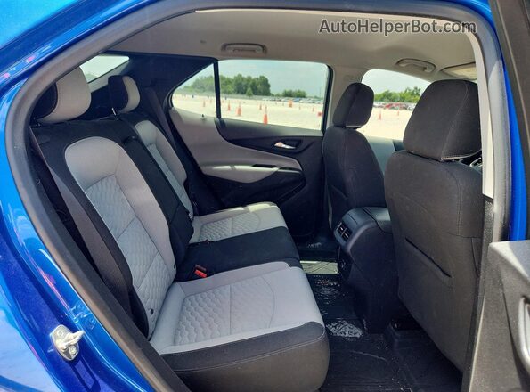 3GNAXHEV2KS536390 2019 CHEVROLET EQUINOX Blue Սալոնի հետևի տեսք