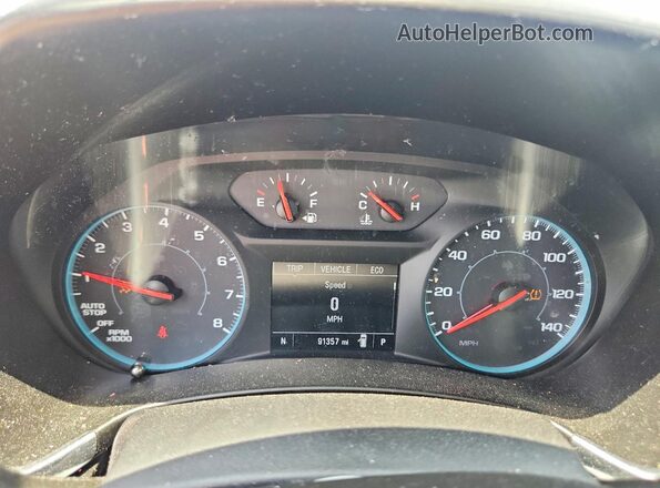 3GNAXHEV2KS536390 2019 CHEVROLET EQUINOX Blue Սարքավորումների վահանակի տեսք