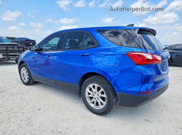 3GNAXHEV2KS536390 2019 CHEVROLET EQUINOX Blue Հետևի ձախ