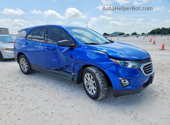 3GNAXHEV2KS536390 2019 CHEVROLET EQUINOX Blue Առջևի աջ