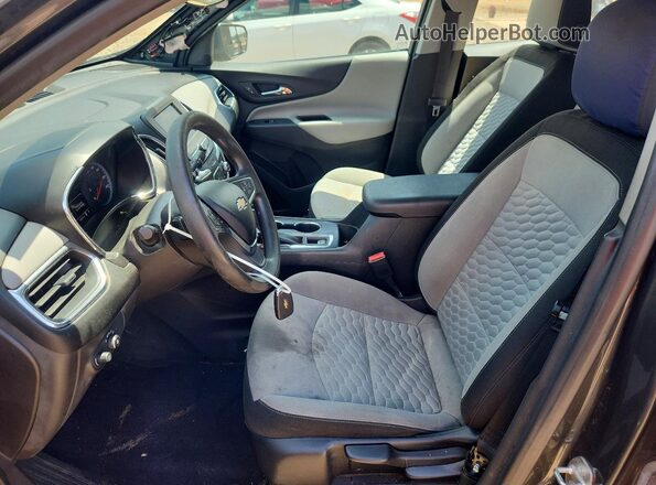 3GNAXHEV2LS507618 2020 CHEVROLET EQUINOX Gray Front interior view