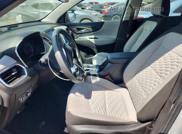 3GNAXHEV2LS702456 2020 CHEVROLET EQUINOX Gray Вид салону спереду