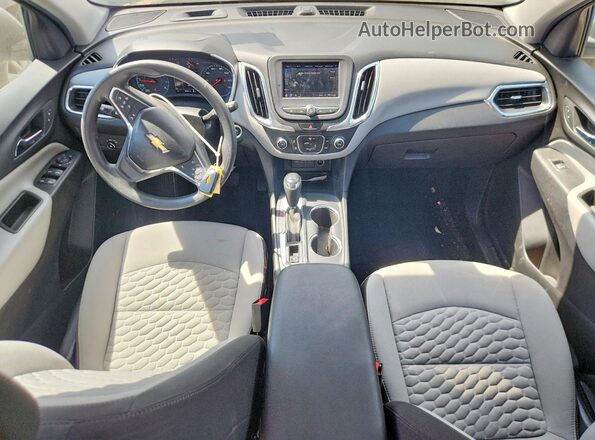 3GNAXHEV2LS702456 2020 CHEVROLET EQUINOX Gray Вид панелі приладів