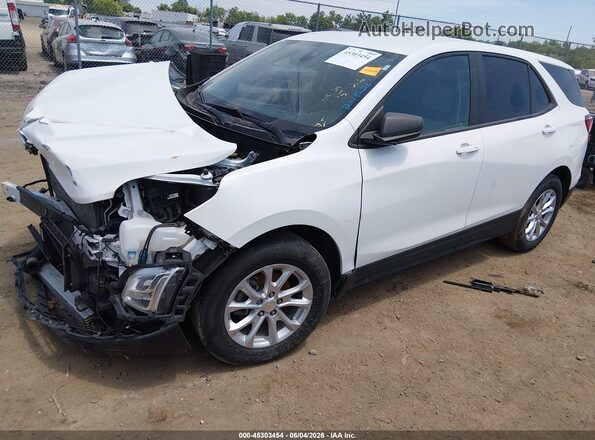 3GNAXHEV2MS145145 2021 CHEVROLET EQUINOX White Передня ліва чверть