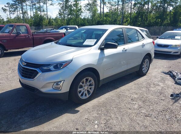 3GNAXHEV2MS150474 2021 CHEVROLET EQUINOX Silver Przód lewy