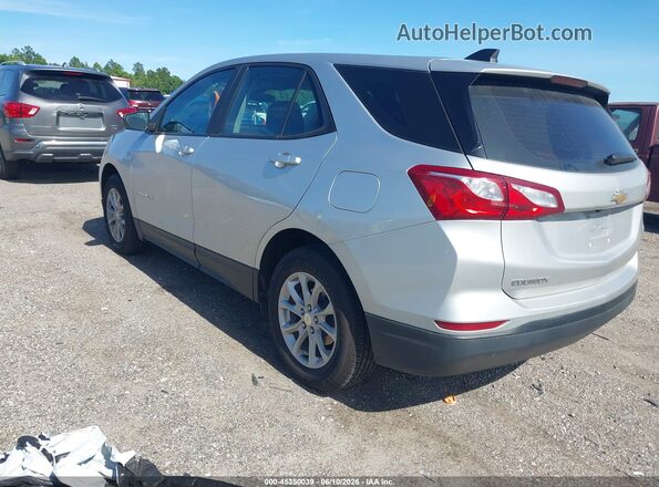 3GNAXHEV2MS150474 2021 CHEVROLET EQUINOX Silver Tył lewy