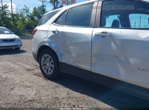 3GNAXHEV2MS150474 2021 CHEVROLET EQUINOX Silver Widok z przodu