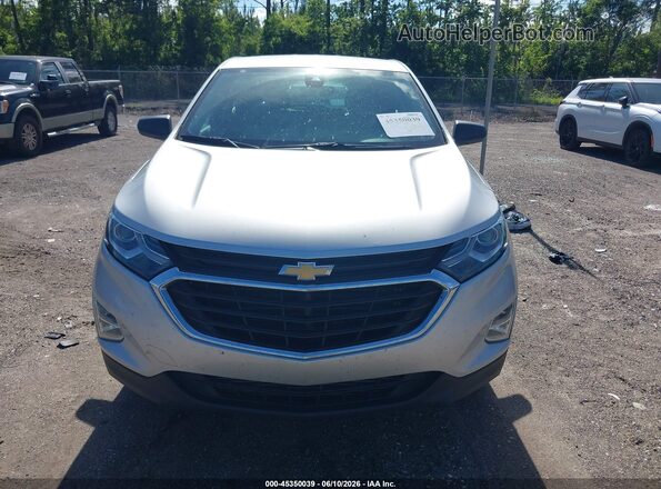 3GNAXHEV2MS150474 2021 CHEVROLET EQUINOX Silver Widok zestawu wskaźników