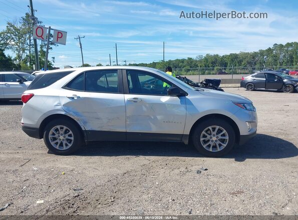 3GNAXHEV2MS150474 2021 CHEVROLET EQUINOX Silver Widok wnętrza z tyłu
