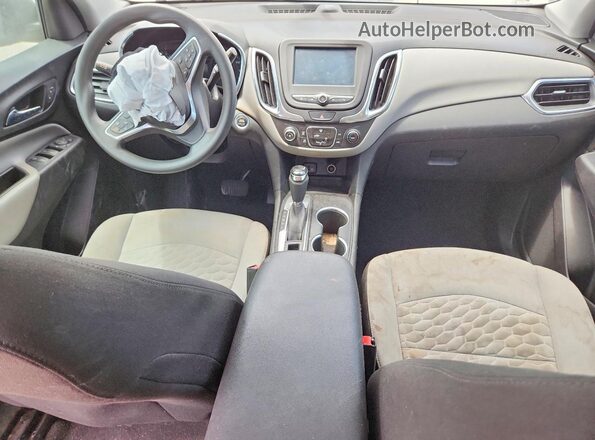 3GNAXHEV3JS554363 2018 CHEVROLET EQUINOX White Առջևի վահանակի տեսք