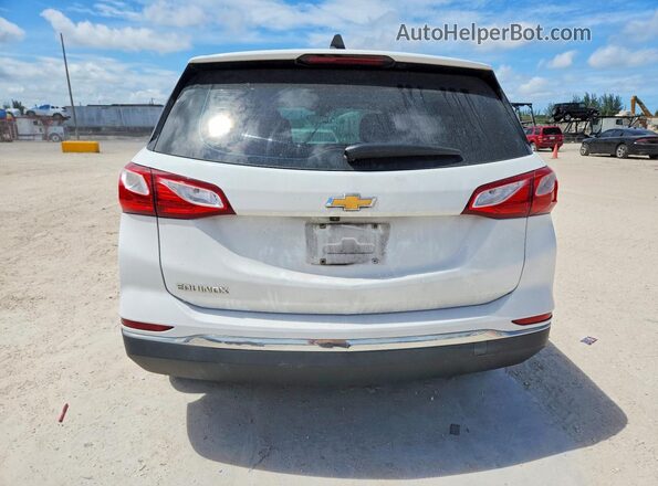 3GNAXHEV3JS554363 2018 CHEVROLET EQUINOX White Հետևի տեսք