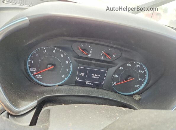 3GNAXHEV3JS554363 2018 CHEVROLET EQUINOX White Սարքավորումների վահանակի տեսք