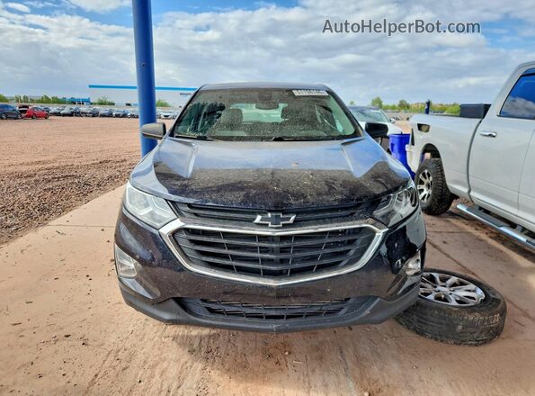 3GNAXHEV3LS592131 2020 CHEVROLET EQUINOX Blue Widok z przodu