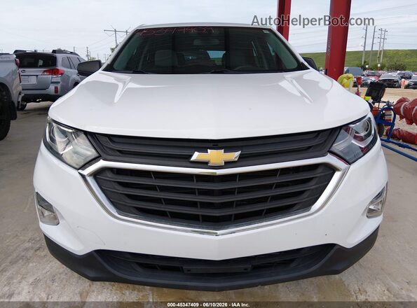 3GNAXHEV3MS140603 2021 CHEVROLET EQUINOX White Widok zestawu wskaźników