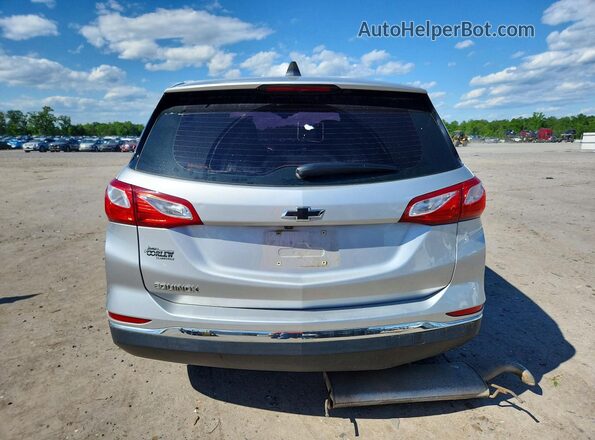 3GNAXHEV4JS635842 2018 CHEVROLET EQUINOX Silver Rear view