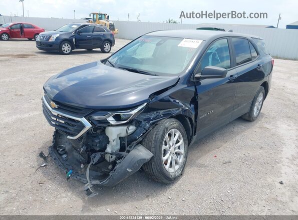 3GNAXHEV4LS679150 2020 CHEVROLET EQUINOX Blue Առջևի ձախ երեք քառորդ տեսարան