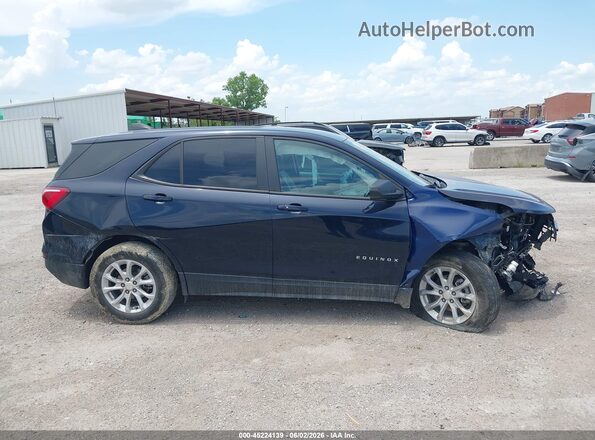 3GNAXHEV4LS679150 2020 CHEVROLET EQUINOX Blue Սալոնի հետևի տեսք
