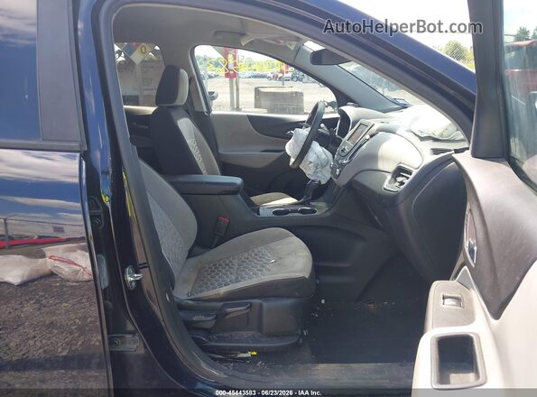 3GNAXHEV4LS692318 2020 CHEVROLET EQUINOX Blue Widok wnętrza z przodu