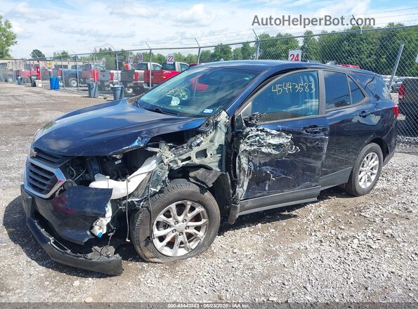 3GNAXHEV4LS692318 2020 CHEVROLET EQUINOX Blue Przód lewy