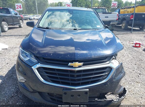 3GNAXHEV4LS692318 2020 CHEVROLET EQUINOX Blue Widok wnętrza z tyłu