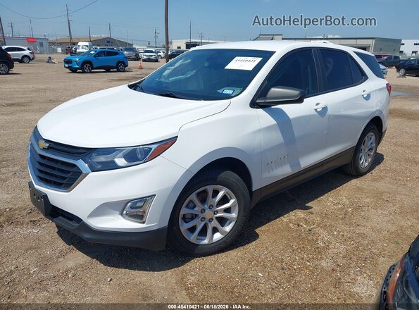 3GNAXHEV4MS163209 2021 CHEVROLET EQUINOX Белый Передняя левая четверть