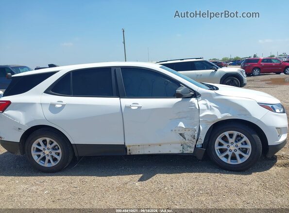 3GNAXHEV4MS163209 2021 CHEVROLET EQUINOX Белый Вид задней части салона