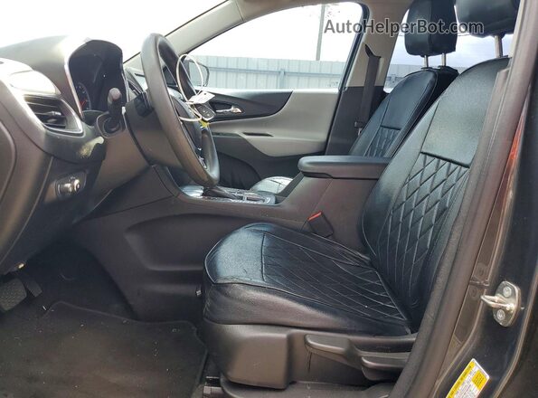 3GNAXHEV5JS550198 2018 CHEVROLET EQUINOX Gray Front interior view