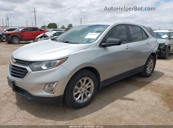 3GNAXHEV5LS509766 2020 CHEVROLET EQUINOX Silver Առջևի ձախ երեք քառորդ տեսարան