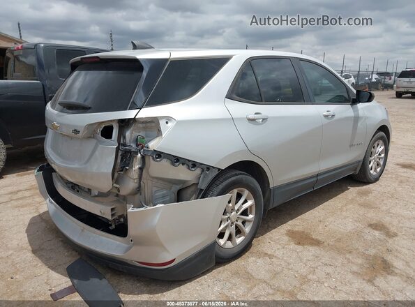 3GNAXHEV5LS509766 2020 CHEVROLET EQUINOX Silver Հետևի աջ