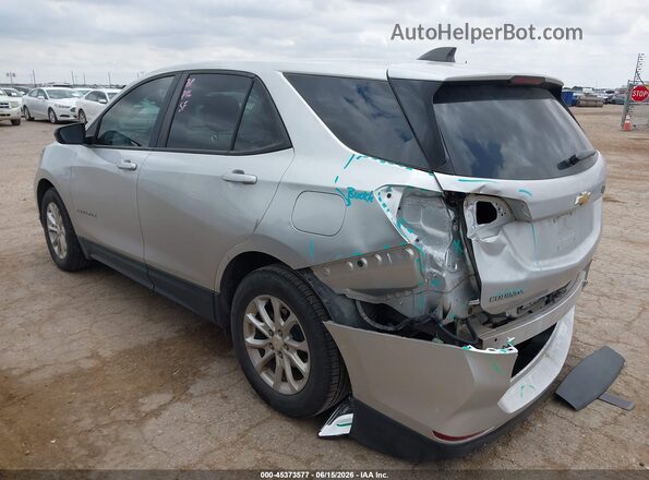 3GNAXHEV5LS509766 2020 CHEVROLET EQUINOX Silver Հետևի ձախ