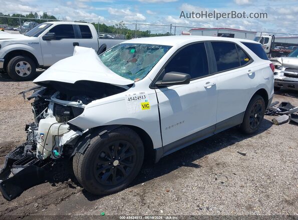 3GNAXHEV5LS515132 2020 CHEVROLET EQUINOX White Передня ліва чверть