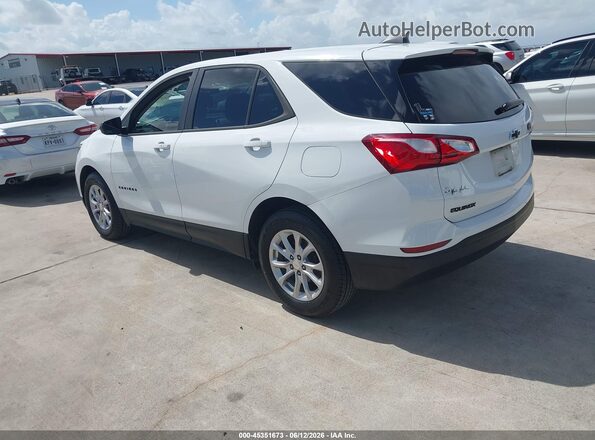 3GNAXHEV5LS581499 2020 CHEVROLET EQUINOX White Tył lewy