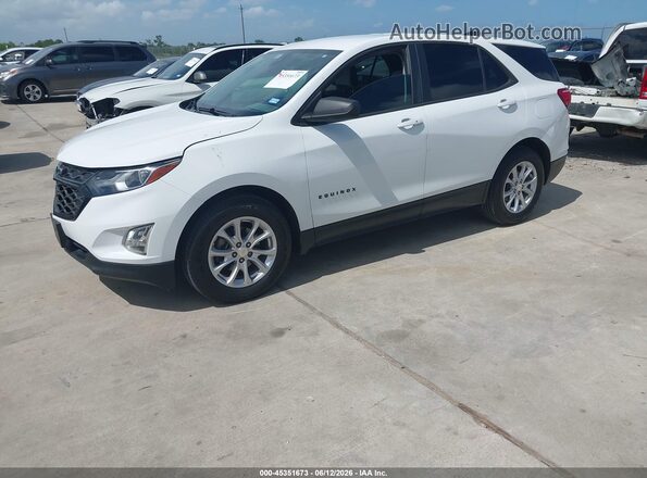 3GNAXHEV5LS581499 2020 CHEVROLET EQUINOX White Przód lewy