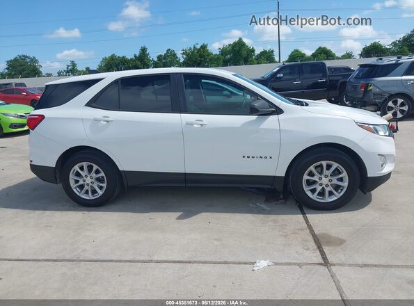3GNAXHEV5LS581499 2020 CHEVROLET EQUINOX White Widok wnętrza z tyłu