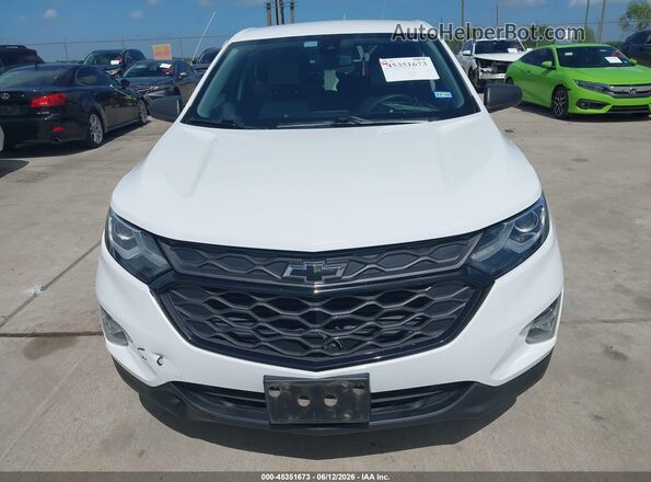3GNAXHEV5LS581499 2020 CHEVROLET EQUINOX White Widok zestawu wskaźników
