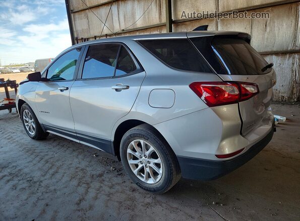 3GNAXHEV5LS693722 2020 CHEVROLET EQUINOX Silver Rear left