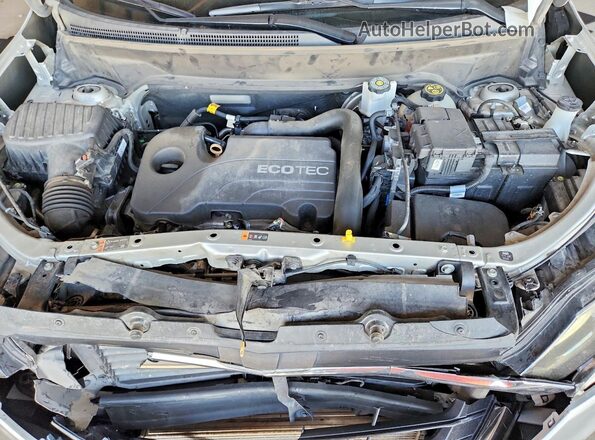 3GNAXHEV5LS693722 2020 CHEVROLET EQUINOX Silver Engine compartment view