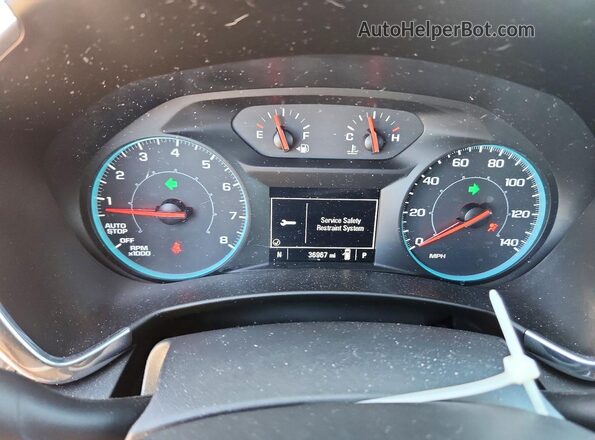 3GNAXHEV5MS101799 2021 CHEVROLET EQUINOX Black Սարքավորումների վահանակի տեսք