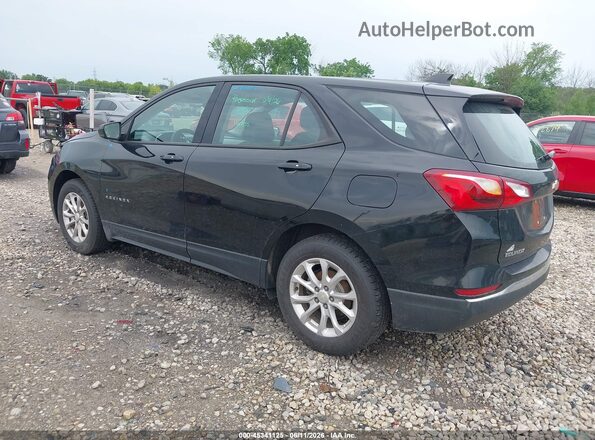 3GNAXHEV6JL344950 2018 CHEVROLET EQUINOX Black უკანა მარცხენა